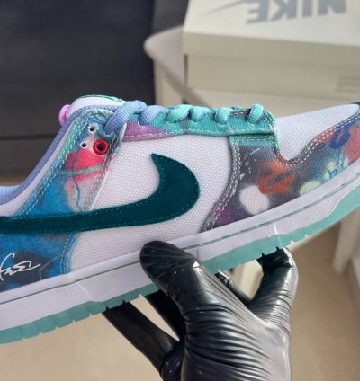 Nike Sb Dunk X Futura Laboratories bleached Aqua