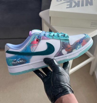 Nike Sb Dunk X Futura Laboratories bleached Aqua