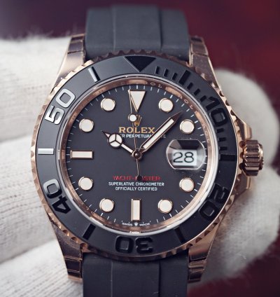 Rolex Yacht-master 40 2025 New Everose Gold Oysterflex 126655