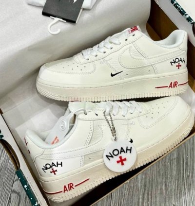 Nik E Air Force 1 Low 07 X Noah Sneakers
