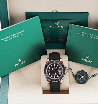 Rolex Yacht-master 40 2025 New Everose Gold Oysterflex 126655
