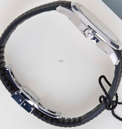 Patek Philippe Aquanaut Black Grey Dial - Steel Rubber Straps