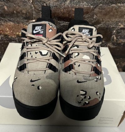 Supreme Nike Sb Desert Camo Air Darwin Shoes