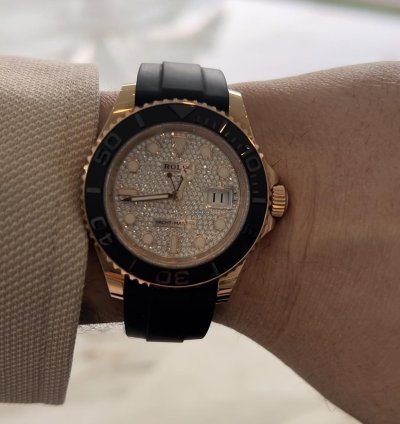 Rolex Yacht-master 40 40mm 18kt Everose Gold Rolex Oyster Perpetual Yacht-master