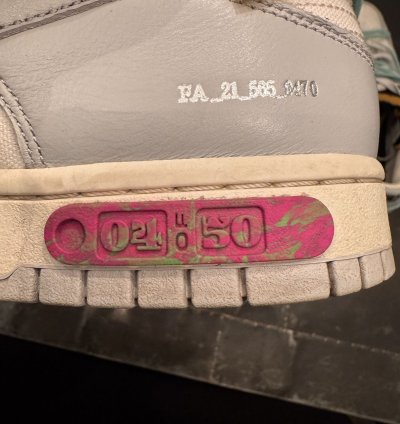 Nike Off-white Dunk Lot 4 Size 11