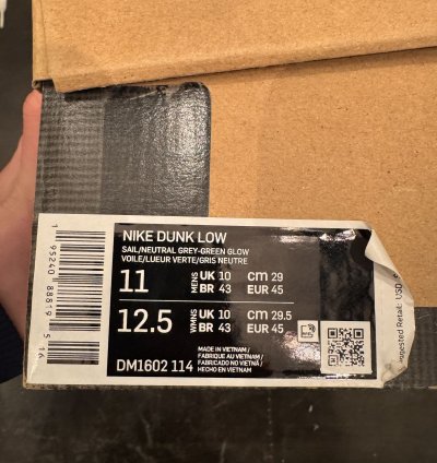 Nike Off-white Dunk Lot 4 Size 11