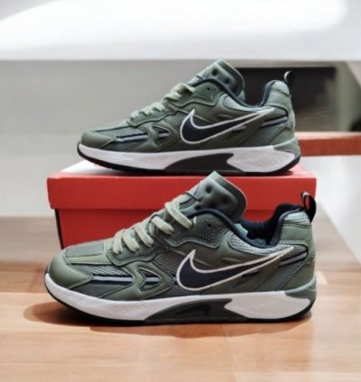 Nik E Air Jam Green Running Shoes