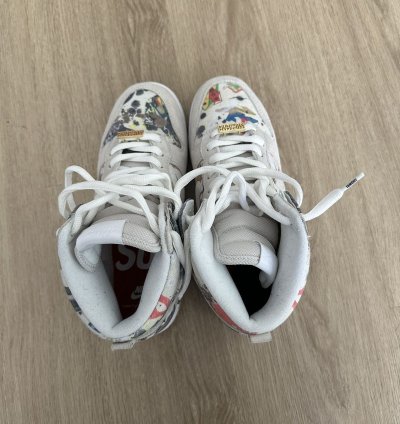 Supreme Nike Sb Dunk High Rammallzee
