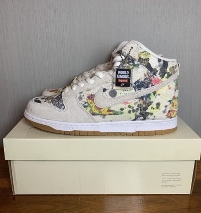 Supreme Nike Sb Dunk High Rammellzee