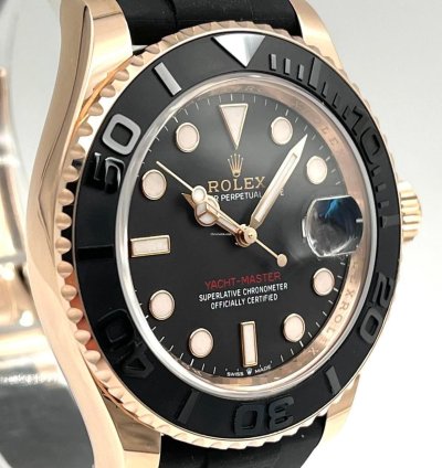 Rolex Yacht-master 40 40mm Rose Gold Oysterflex 126655 Unworn 2024