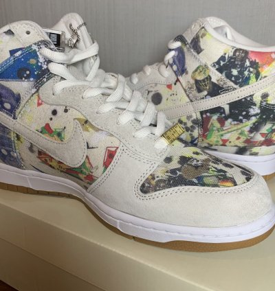 Supreme Nike Sb Dunk High Rammellzee