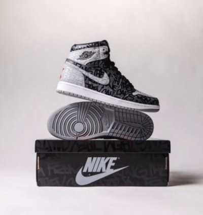 Nik E Air Jordan 1 High Rebellionaire Basketball Sneakers Semi Ua
