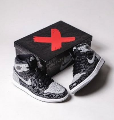 Nik E Air Jordan 1 High Rebellionaire Basketball Sneakers Semi Ua