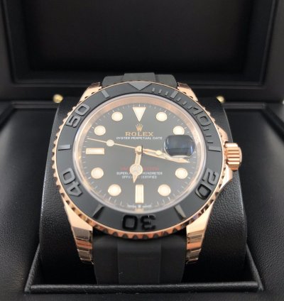 Rolex Yacht-master 40 Basel One Yacht-master 40mm 126655 Rubber Rose Gold