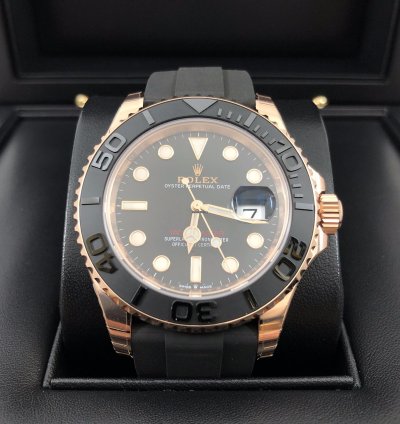 Rolex Yacht-master 40 Basel One Yacht-master 40mm 126655 Rubber Rose Gold