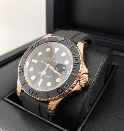 Rolex Yacht-master 40 Basel One Yacht-master 40mm 126655 Rubber Rose Gold