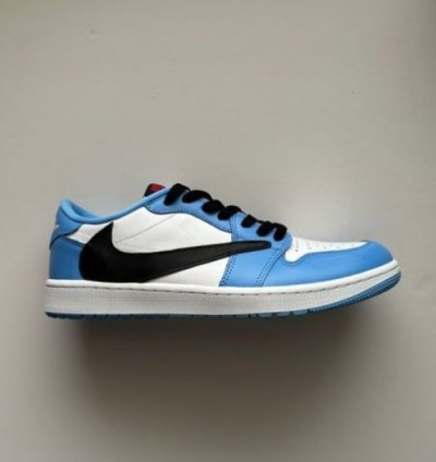 Nik E Air Jordan 1 Low X Og Sp Travis Scott University Sneakers