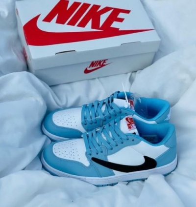 Nik E Air Jordan 1 Low X Og Sp Travis Scott University Sneakers