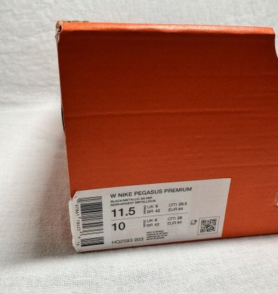 Nike Pegasus Premium Black Bright Sz 10m 11 5w