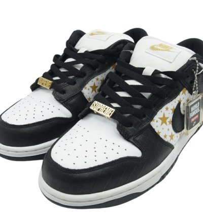 Supreme Nike Sb Dunk Low Og Qs Gold Stars
