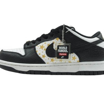 Supreme Nike Sb Dunk Low Og Qs Gold Stars