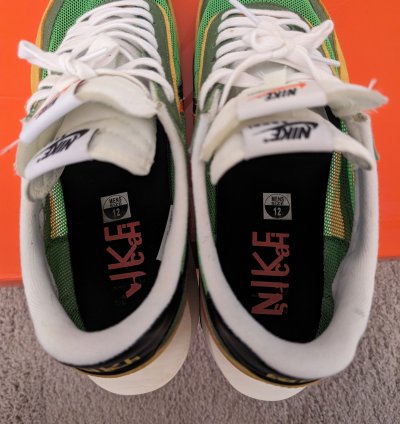 Nike Sacai Ld Waffle Green Gusto