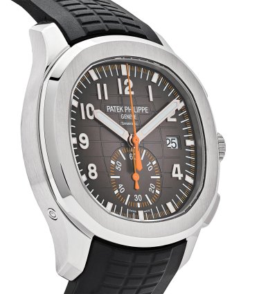 Patek Philippe Aquanaut Chronograph 5968a-001 Tiffany And Co Stainless Steel Black Dial 2023