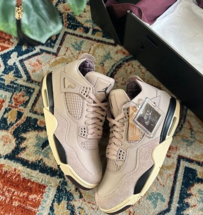Nik E Air Jordan 4 X A Ma Mani Re Sneakers