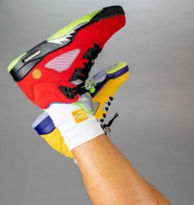 Nik E Air Jordan 5 Se What The Basketball Sneakers
