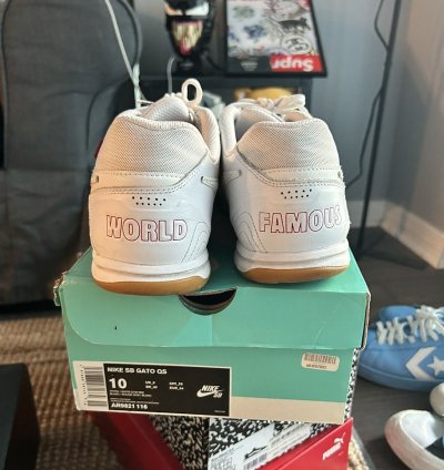 Supreme Nike Sb Gato White
