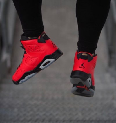 Nik E Air Jordan 6 Toro Bravo Basketball Sneakers Semi Ua