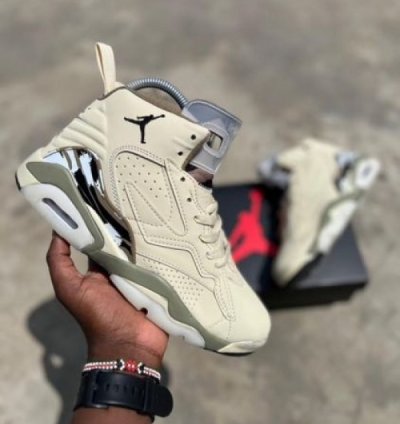 Nik E Air Jordan Gold Shadow Brown Basketball Sneakers