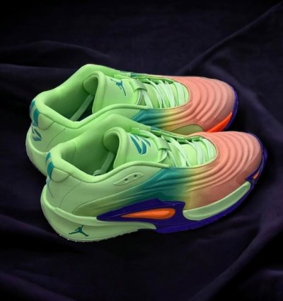 Nik E Air Jordan Luka 3 Vapor Green Basketball Sneakers