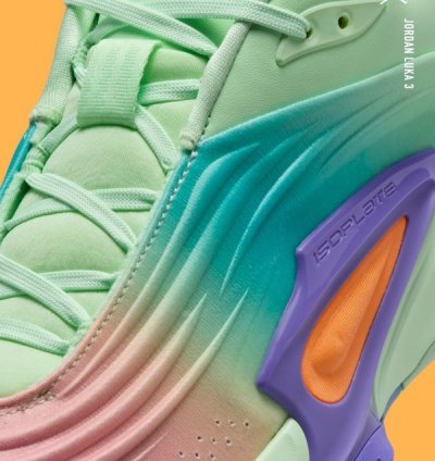 Nik E Air Jordan Luka 3 Vapor Green Basketball Sneakers
