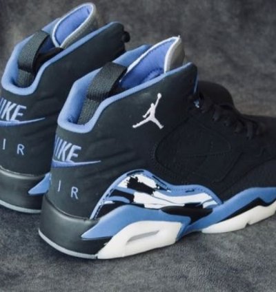 Nik E Air Jordan Mvp Black Royal Basketball Sneakers