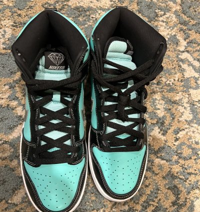 Nike Sb Dunk High Tiffany Mens Shoes 10 5