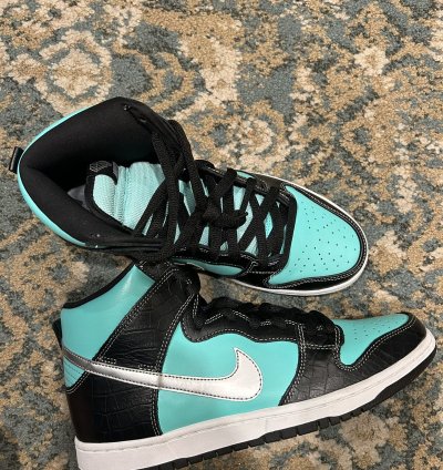 Nike Sb Dunk High Tiffany Mens Shoes 10 5