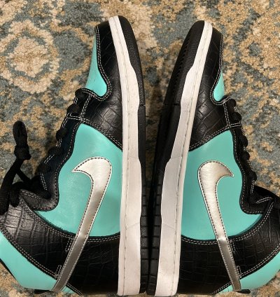 Nike Sb Dunk High Tiffany Mens Shoes 10 5