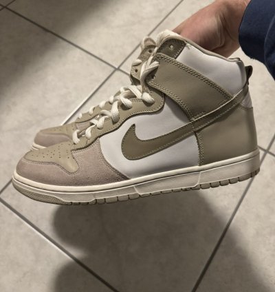 Nike Sb Dunk High White Khaki 2006 Size 12m