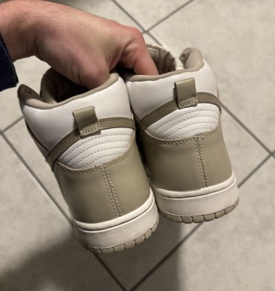 Nike Sb Dunk High White Khaki 2006 Size 12m