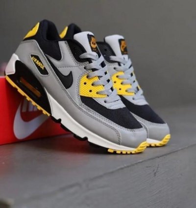 Nik E Air Max 90 Classic Batman Running Shoes