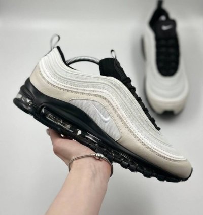 Nik E Air Max 97 Light Bone Sneakers Semi Ua