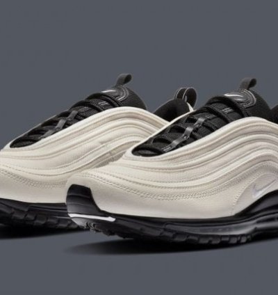 Nik E Air Max 97 Light Bone Sneakers Semi Ua