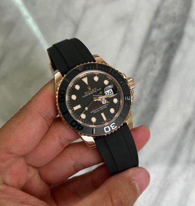 Rolex Yacht-master 40 Rose Gold Oysterflex Bnib 2024