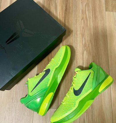 Nike Kobe 6 Protro grinch