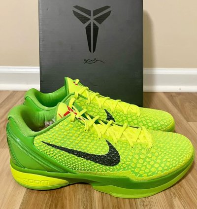 Nike Kobe 6 Protro grinch