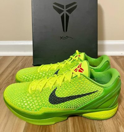 Nike Kobe 6 Protro grinch