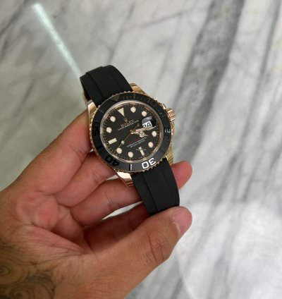Rolex Yacht-master 40 Rose Gold Oysterflex Bnib 2025