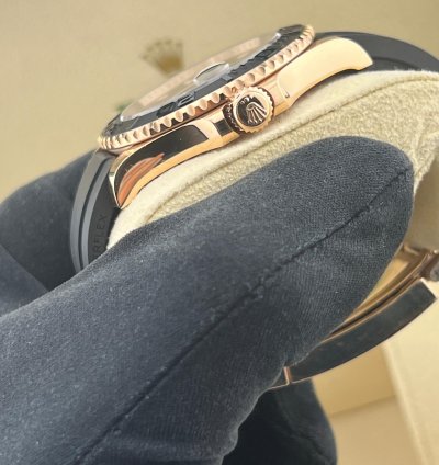 Rolex Yacht-master 40 Rose Gold Oysterflex Braclet