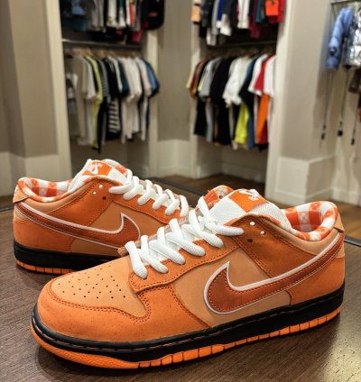 Nike Sb Dunk Low Concepts Orange Lobster